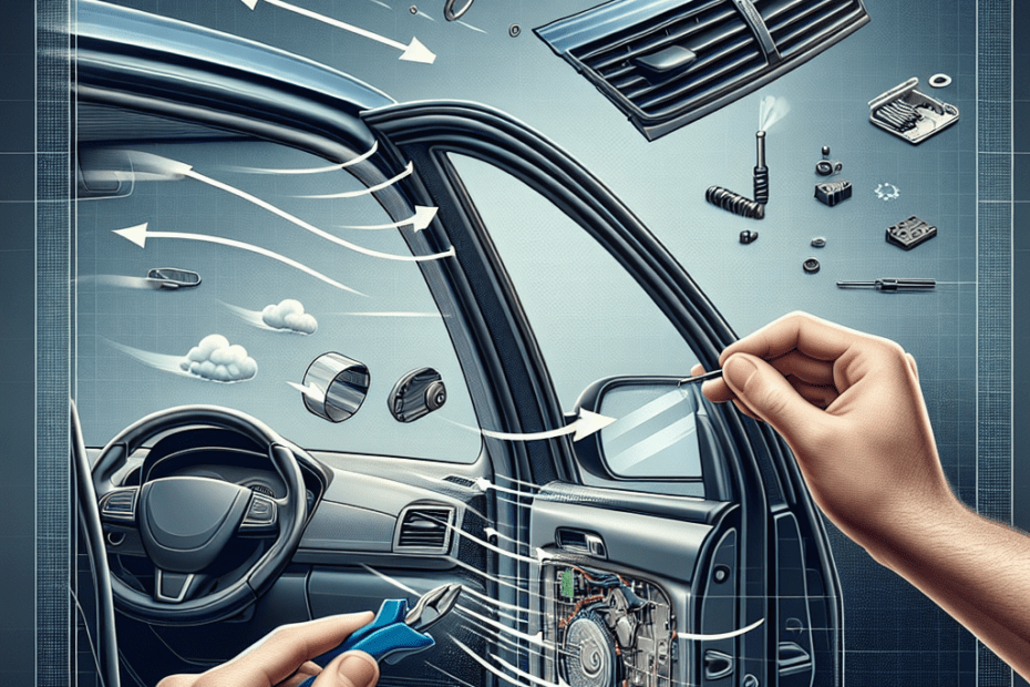 How to Install a Car Side Window Vent for Fresh Airfile