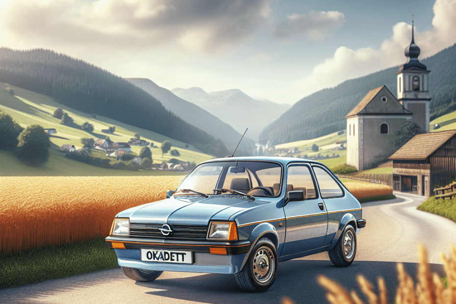 The Opel Kadett A European Compact Car Iconfile
